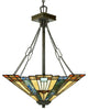 Inglenook 3-Light Pendant, Valiant Bronze