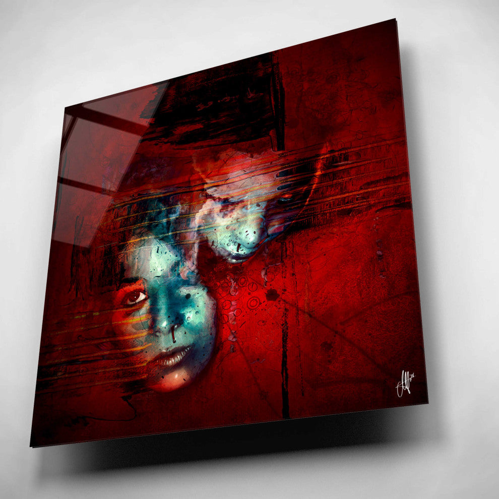 Epic Art 'Ex Empathika' by Mario Sanchez Nevado, Acrylic Glass Wall Art, 12"x12"
