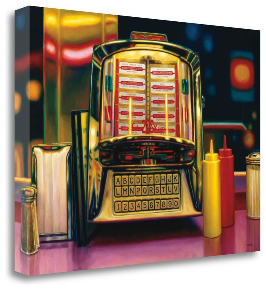 "Wall Box II" By Tr Colletta, Giclee Print on Gallery Wrap Canvas, Ready to Hang