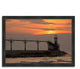 "Michigan City East Pierhead", Framed Photograph Print, Ready To Hang