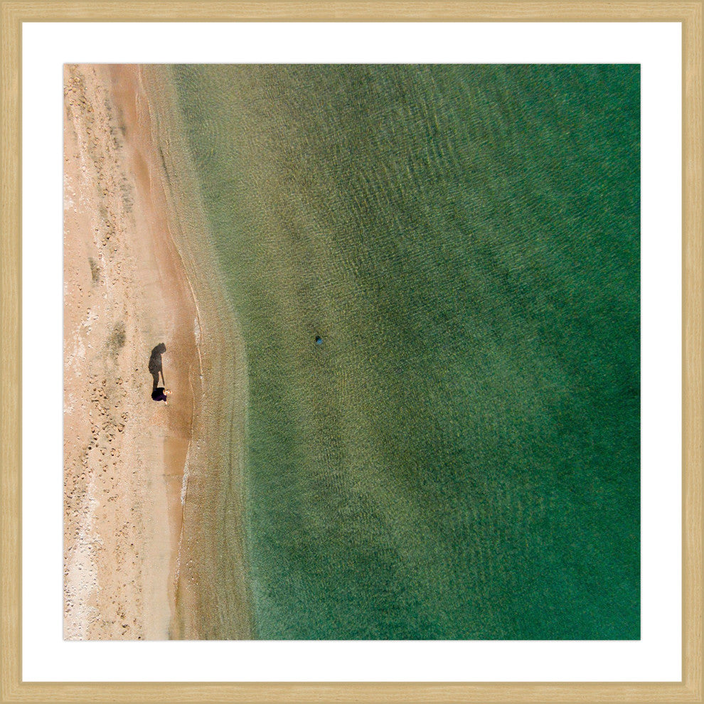 "Shadow Man" Framed Print by Karolis Janulis