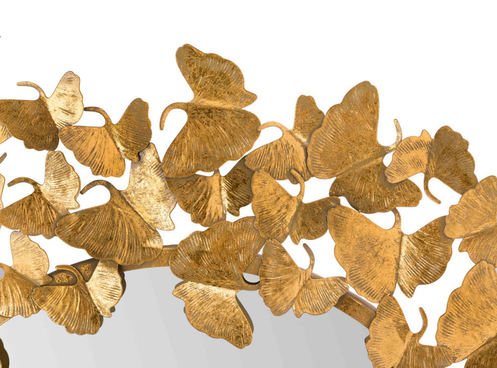 Lyrical 36 Inch Mirror - Gold