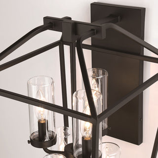 Bastille 6-Light Lantern, Black