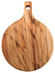 Fab Slabs Natural Wood Camphor Laurel Pizza Anti-Bacterial Board