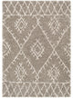 Surya Serengeti Shag SGT-2300 9'x12'3" Rug, Taupe/Ivory/Khaki/Dark Brown