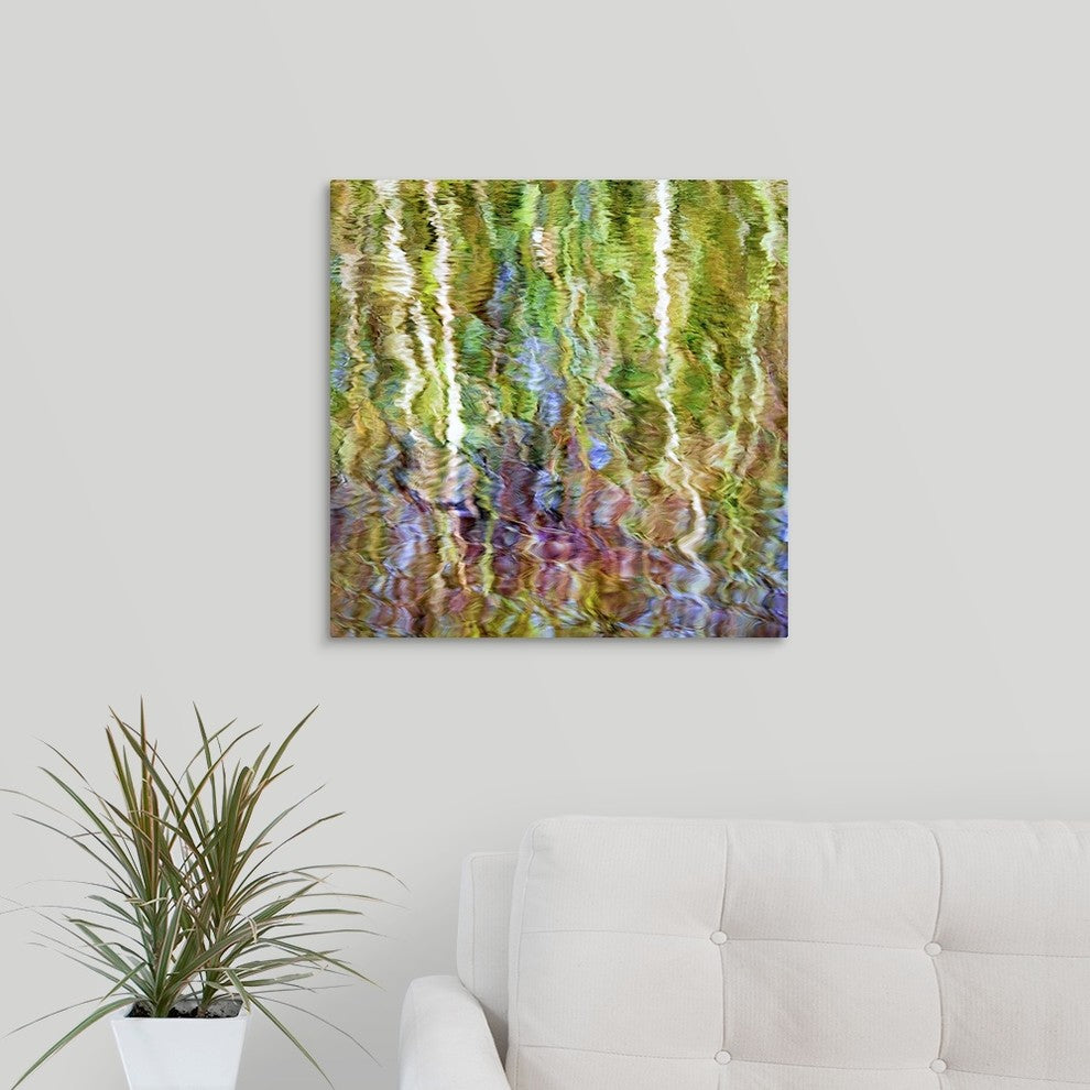 "Ripples" Wrapped Canvas Art Print, 20"x20"x1.5"