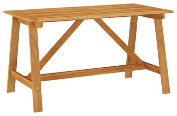 Vidaxl Garden Dining Table 55.1"x27.6"x29"