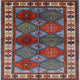 Ahgly Company Indoor Square Mid-Century Modern Area Rugs, 6' Square