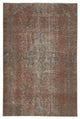 Rug N Carpet - Handwoven Turkish 4' 3" x 6' 7" Low Pile  Small Area Rug