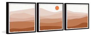 Your Mountain Is Waiting Triptych, Set of 3, 24x24 Panels