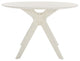 Safavieh Couture Carolee 46" Round Dining Table White Washed