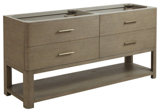 Lucian Bath Vanity, Pebble Oak, 72, No Top