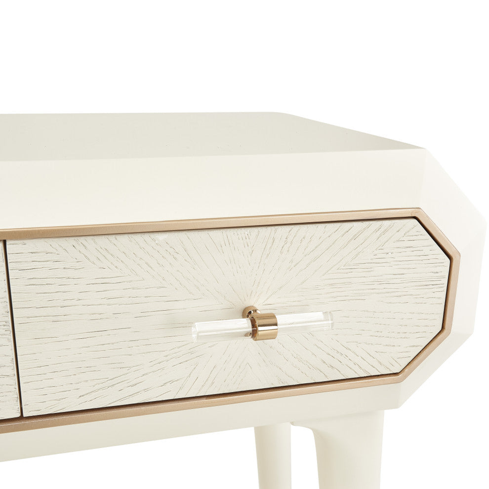 La Rachelle Console Table - Medium Champagne