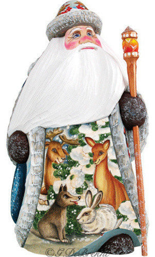 Forest Gathering, Woodcarved Figurine