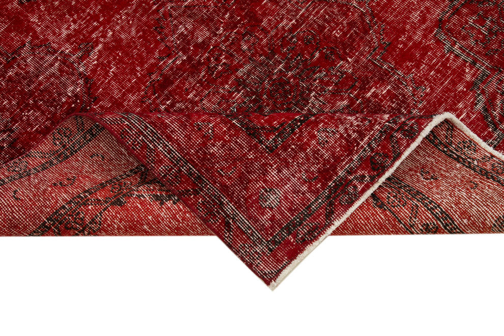 Rug N Carpet - Hand-knotted Anatolian 4' 9" x 12' 10" Rustic Runner Rug