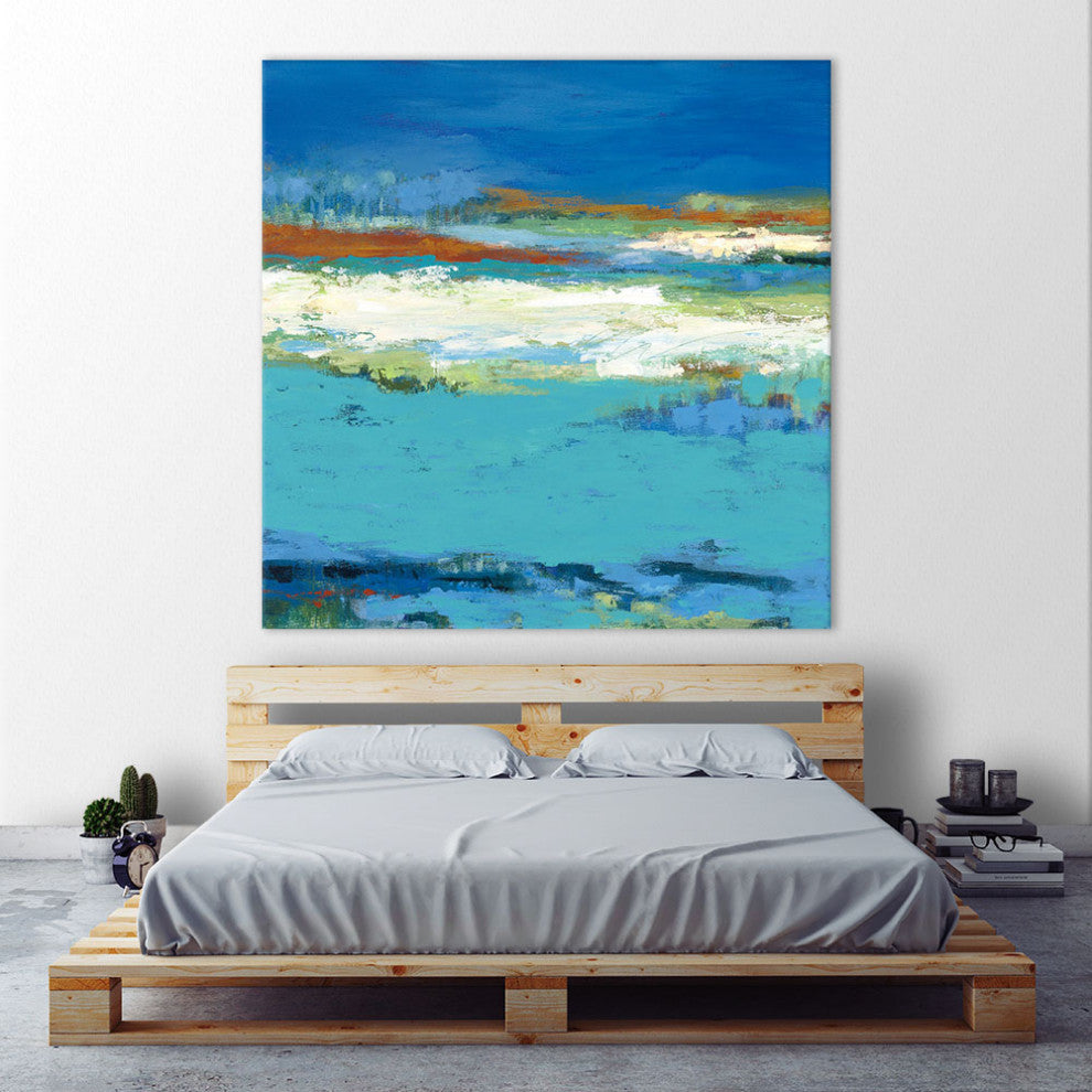"Aisle of White" Fine Art Giant Canvas Print, 54"x54"