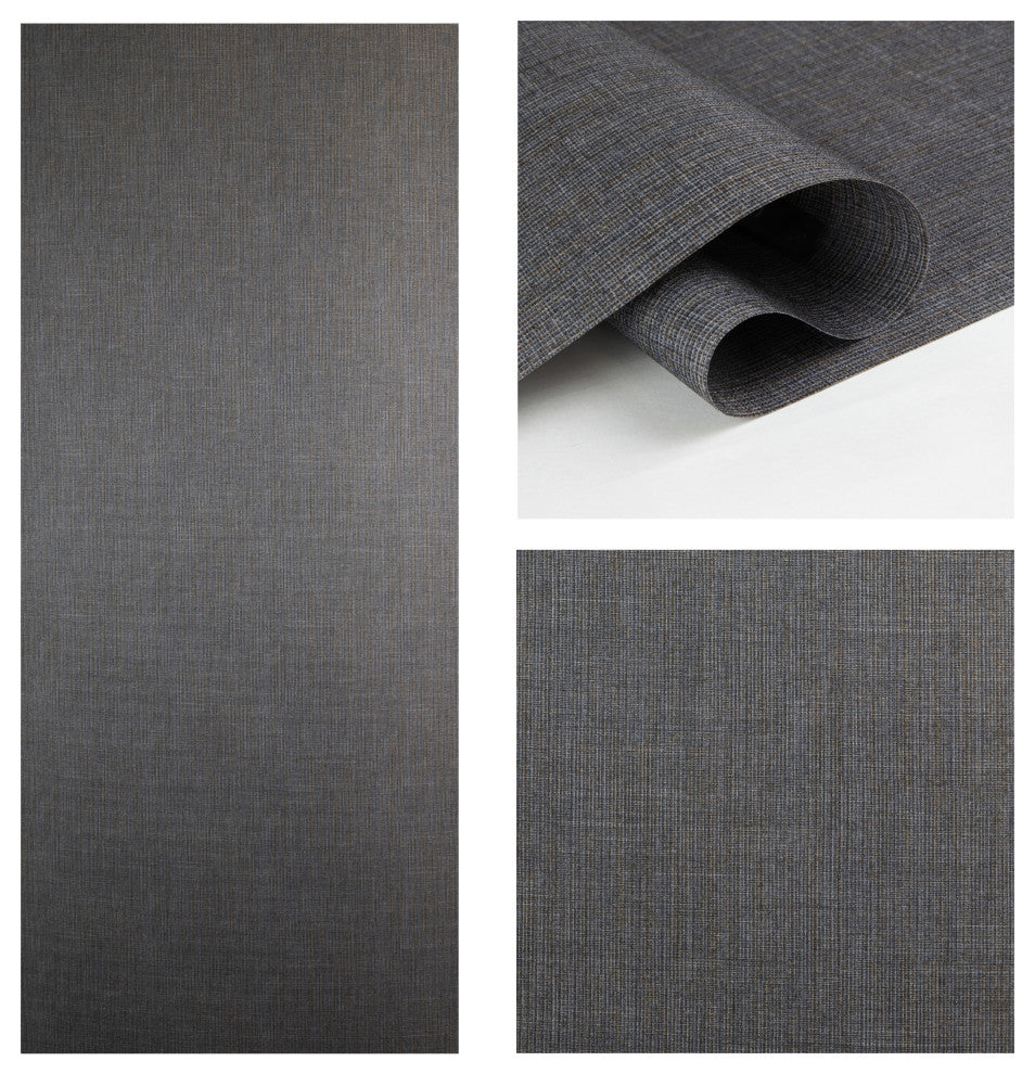 Koala Gray 12-Panel Track Extendable Vertical Blinds 140-260"W