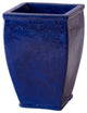 Square Planter, Blue 13x20