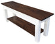 Colonial Harvest Bench With Shelf, Colonial, 30"