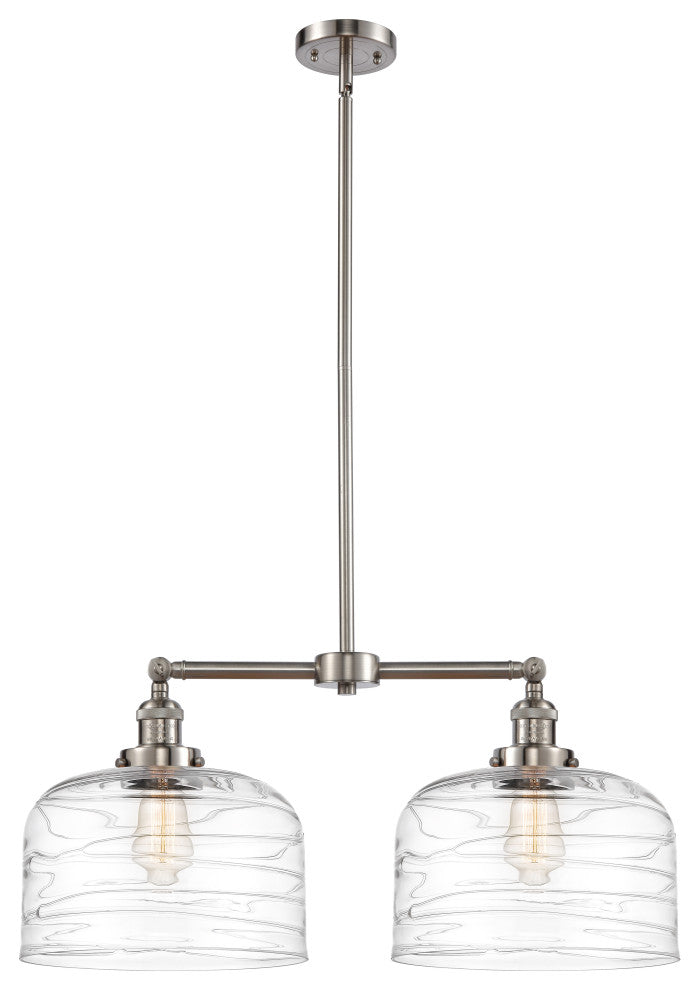 INNOVATIONS 209-SN-G713-L 2-Light Island Light Brushed Satin Nickel