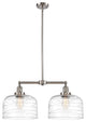INNOVATIONS 209-SN-G713-L 2-Light Island Light Brushed Satin Nickel