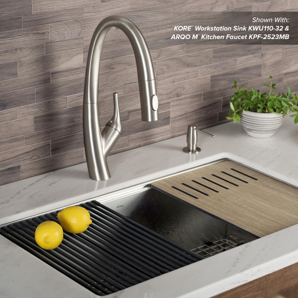 Wood Grain Composite Cutting Board for Kitchen Workstation