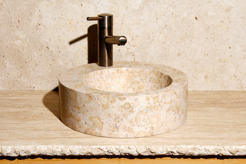 V-VGER16 Sandstorm Honed Vessel Sink