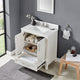 Ove Decors Kansas 18" Single Sink Vanity With Countertop, White, 30 in.