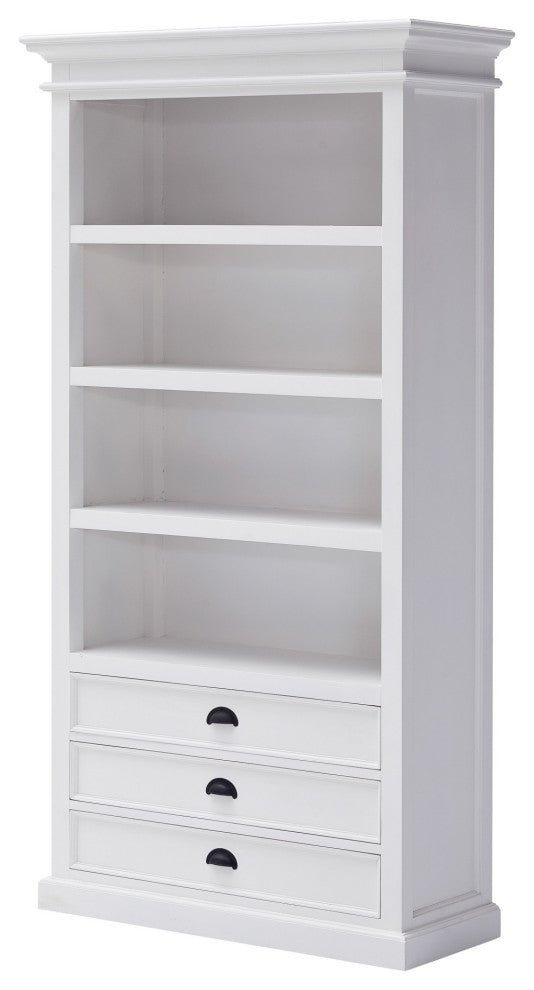 Classic White Bookcase