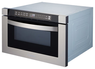 24" Built-in Microwave Drawer With Automatic Presets, Stainless Steel