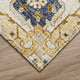 Indoor/Outdoor Marbella MB3 Gold Machine Washable 8' x 10' Rug