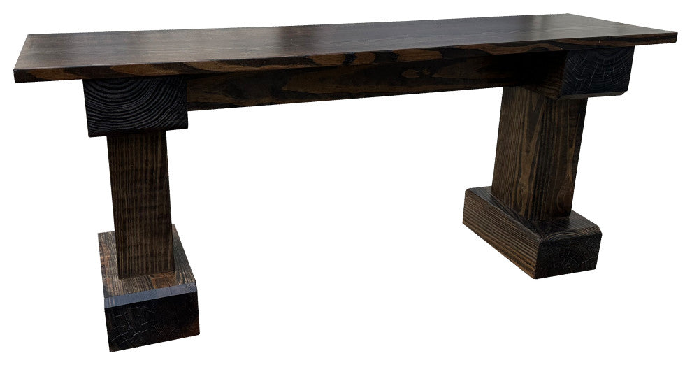 Dark Walnut Wyoming Bench, 30 Inches