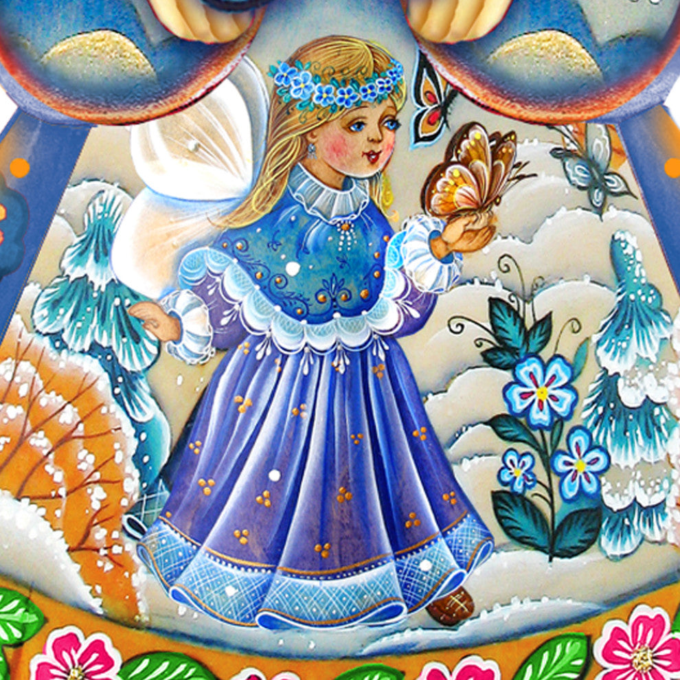 Butterfly Spring Angel Door Hanger