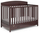 Graco Benton 5-in-1 Convertible Crib With Drawer, Espresso