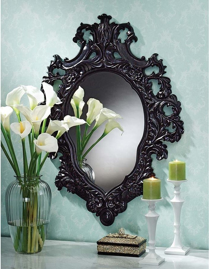 Madame Antoinette Ebony Salon Mirror