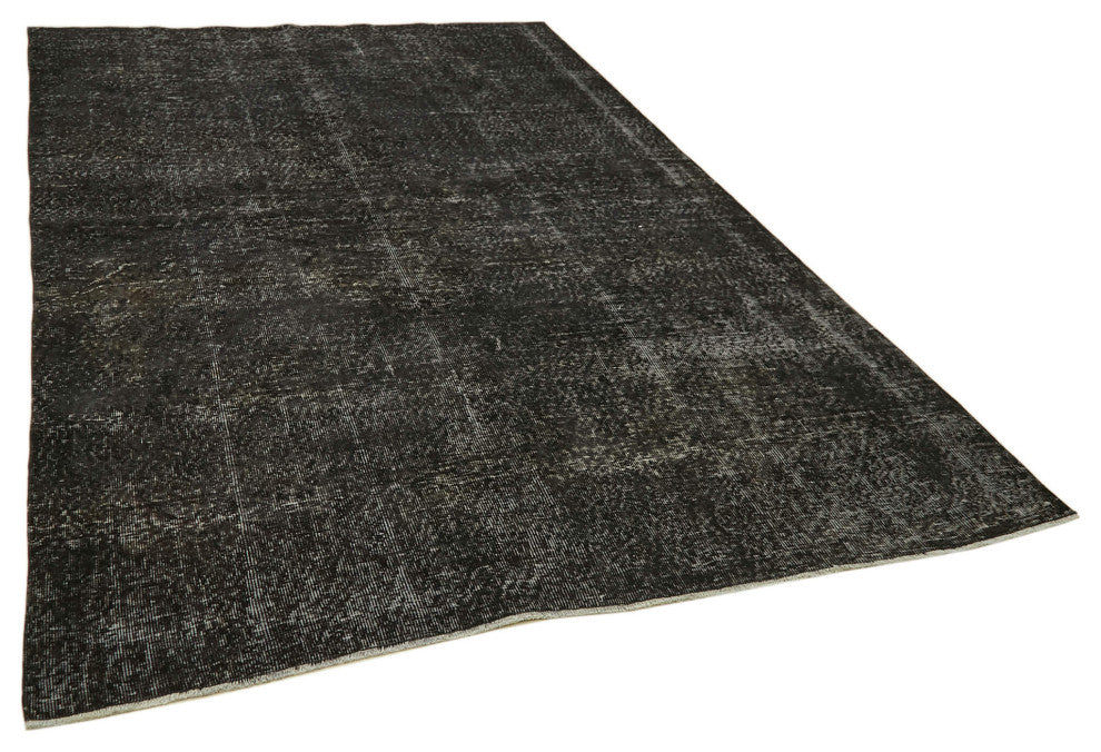 Rug N Carpet - Handmade Oriental 6' 3'' x 9' 9'' Unique Overdyed Rug