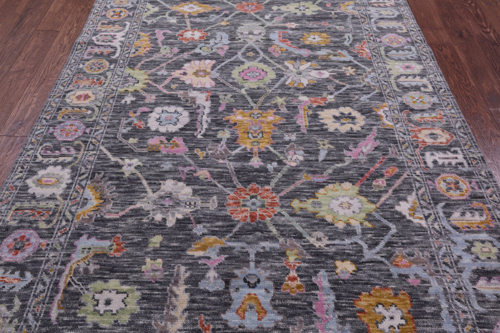 5' 11" X 8' 11" Turkish Oushak Handmade Wool Rug - Q15674