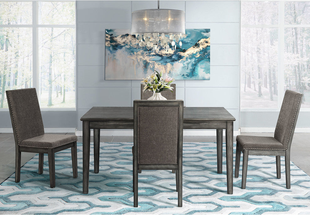 Picket House Furnishings Austin 5-Piece Dining Set-Table & Four Chairs
