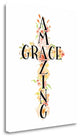"Amazing Grace Floral" By Tara Moss, Giclee Print on Gallery Wrap Canvas