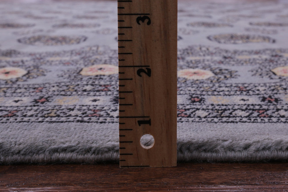 8' 4" X 10' 10" Silky Bokhara Hand-Knotted Wool Rug - Q15628