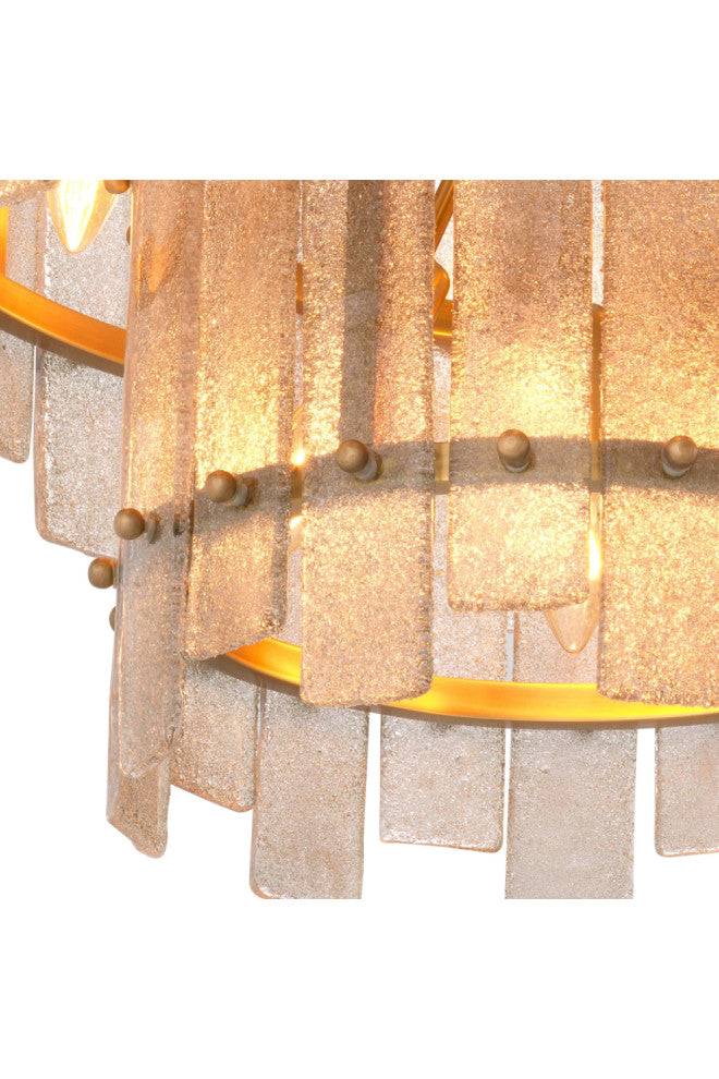 Frosted Hand-Blown Glass Chandelier | Eichholtz Caprera