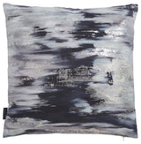 Safavieh Andrine Pillow Silver/Navy 18" X 18"