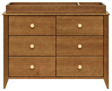 Sprout 6-Drawer Double Dresser, Chestnut Natural
