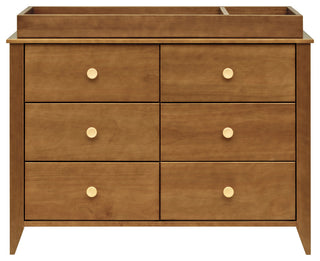 Sprout 6-Drawer Double Dresser, Chestnut Natural