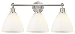 Innovations 616-3W-SN-GBD-751 3 Light Bath Vanity Light, Brushed Satin Nickel