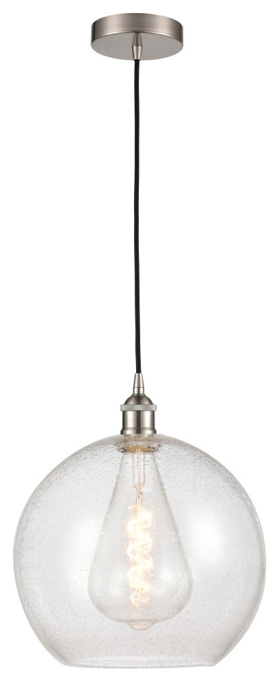 Innovations 616-1P-SN-G124-12-LED 1-Light Mini Pendant, Brushed Satin Nickel