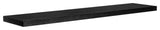Barney Floating Shelf, Wenge, Black, 75