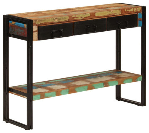 vidaXL Console Table Entryway Table Hallway Side Table Solid Wood Reclaimed