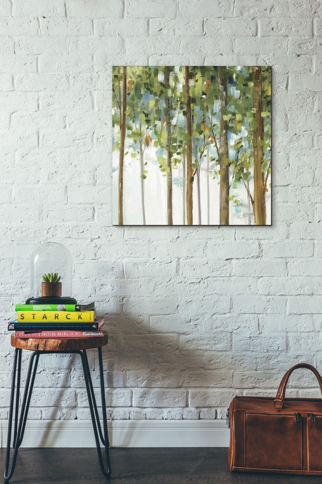 Epic Graffiti "Forest Study III" by Lisa Audit, Giclee Canvas Wall Art, 26"x26"