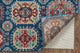 Weave & Wander Kezia Rug, Classic Blue/True Red, 7ft-9in x 10ft-6in